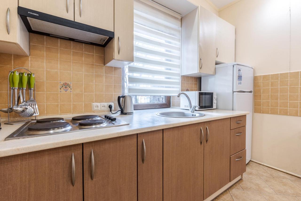 Mangal And Terrace In Center Apartment リヴィウ エクステリア 写真
