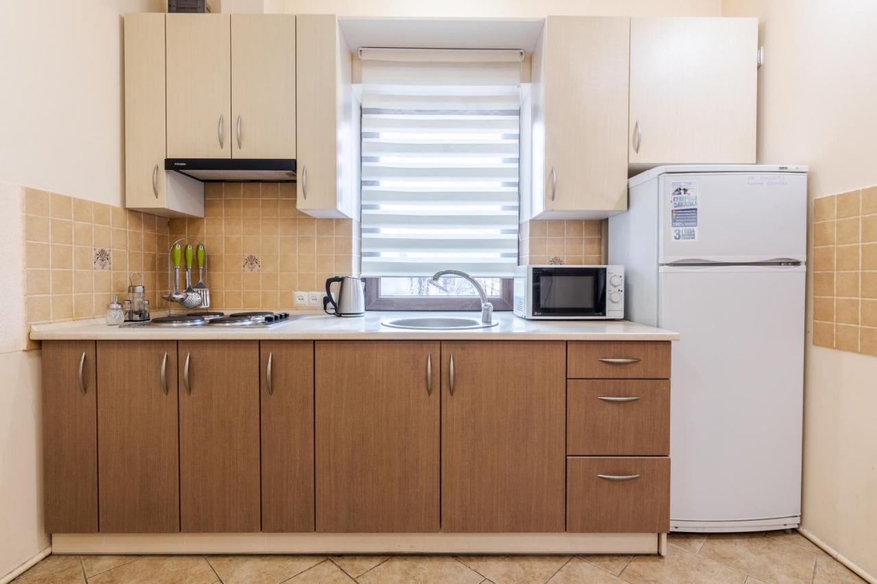 Mangal And Terrace In Center Apartment リヴィウ エクステリア 写真